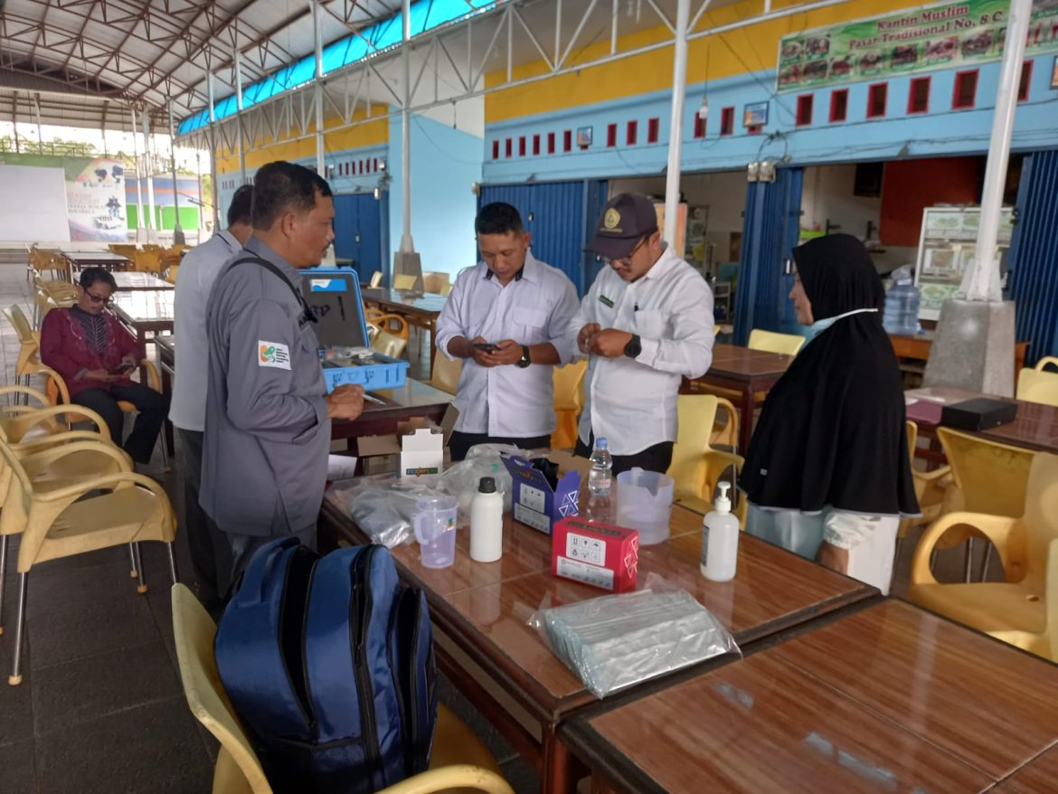 Dinkes Prov Kalbar Gelar Giat Pengawasaan Tempat Fasilitas Umum dan Keamanan Pangan