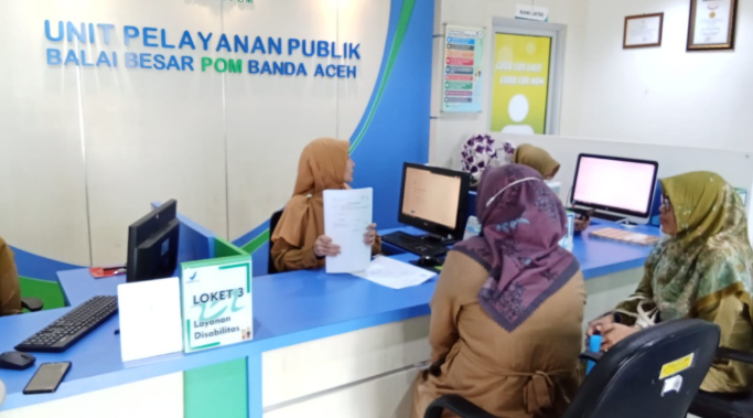 Dinkes Aceh Jaya Serahkan Sampel Produk PIRT ke BPOM