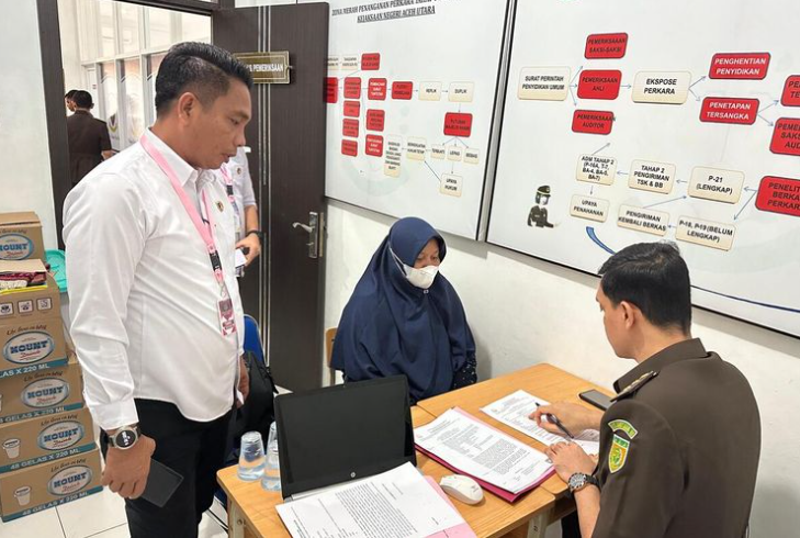 Eks Bendahara Dinkes Aceh Utara Resmi Ditahan